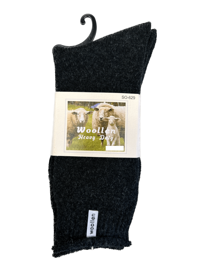 1 pair premium mens wool heavy duty thick work socks cushion woolen black 7 11 1 pair premium mens wool heavy duty thick work socks cushion woolen black 7 11
