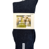 1 pair premium mens wool heavy duty thick work socks cushion woolen navy 7 11