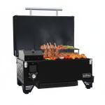 asmoke as350 portable smart wood pellet grill (cyder black) + 2 x 20lb assorted flavors wood pellets bundle (oak/cherry/apple)
