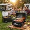 asmoke essential portable wood pellet grill & smart smoker with 47l premium mini fridge bundle asmoke essential portable wood pellet grill & smart smoker with 47l premium mini fridge bundle