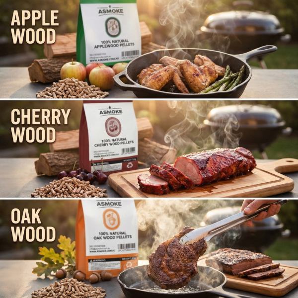 asmoke essential portable smart pellet grill & smoker + assorted flavors 20lbs (9kg) premium wood pellets (oak/cherry/apple) asmoke essential portable smart pellet grill & smoker + assorted flavors 20lbs (9kg) premium wood pellets (oak/cherry/apple)