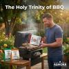 asmoke essential portable smart pellet grill & smoker + assorted flavors 20lbs (9kg) premium wood pellets (oak/cherry/apple) asmoke essential portable smart pellet grill & smoker + assorted flavors 20lbs (9kg) premium wood pellets (oak/cherry/apple)