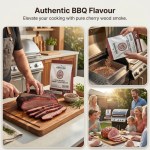 asmoke 100% natural cherry wood bbq smoker pellets (9kg / 20lbs) x2 asmoke 100% natural cherry wood bbq smoker pellets (9kg / 20lbs) x2