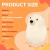 Bear-shaped lamp specifications, battery and dimensions.