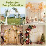 Decorations for weddings, birthdays, parties, and holidays.