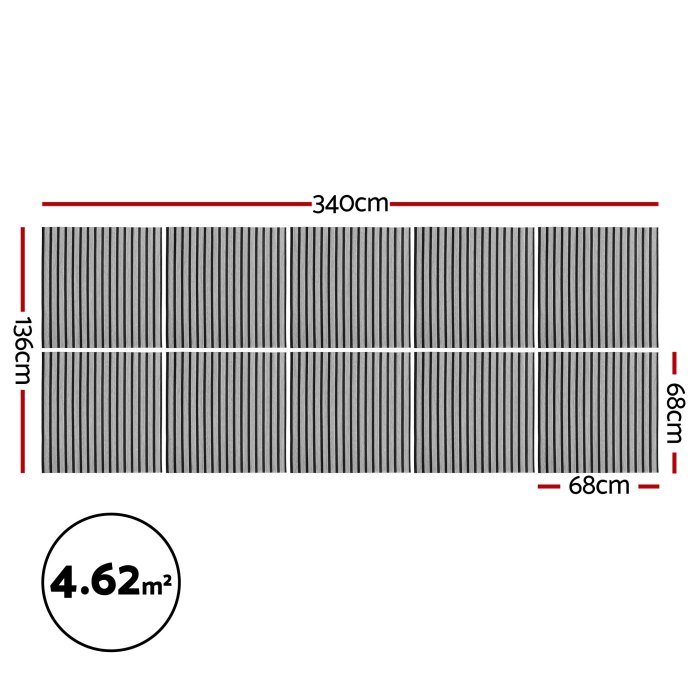 artiss 10pcs peel and stick wall panels tiles 68x68cm self adhesive for home office studio grey artiss 10pcs peel and stick wall panels tiles 68x68cm self adhesive for home office studio grey