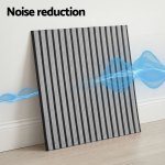 artiss 10pcs peel and stick wall panels tiles 68x68cm self adhesive for home office studio grey