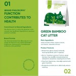 purrhaven bamboo clumping cat & kitty litter, 30kg 12 pack,dust free,natural flusable,easy to clean,odour neutraliser,rapid liquid absorption,non toxic formula