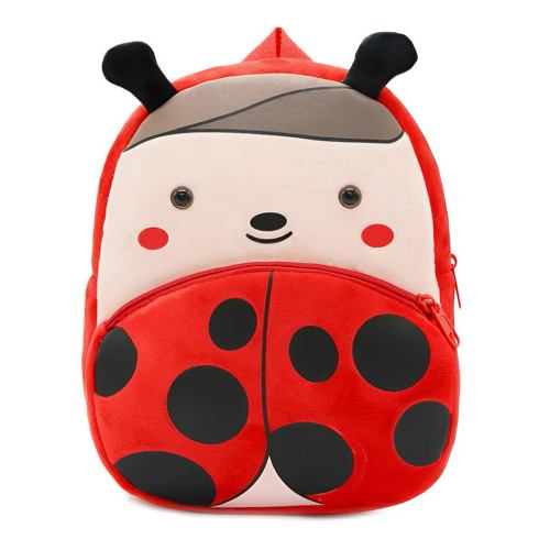 000 0dac2692 61eb 4af6 a26b df7d301dd49b.jpg Red ladybug children's backpack with black spots
