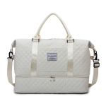 000 7a0f195c bb60 4df6 b608 db6ea4c5f3b6.jpg Cream quilted duffle bag with shoulder strap