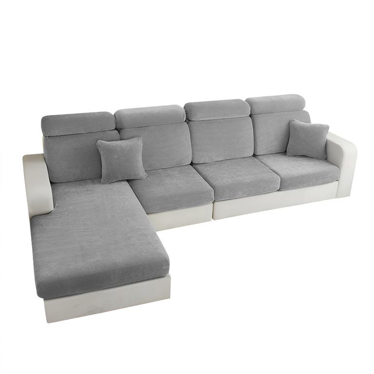 000 dc767285 4f05 4581 b69f 3a1afe681ed7.jpg Grey L-shaped sectional sofa with chaise lounge