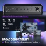 fifine sc8 audio mixer with rgb lighting & voice changer, xlr mic preamp, 3 eq modes, plug & play for gaming/streaming/podcast FIFINE SC8 Audio Mixer with RGB lighting & Voice Changer, XLR Mic Preamp, 3 EQ Modes, Plug & Play for Gaming/Streaming/Podcast 6