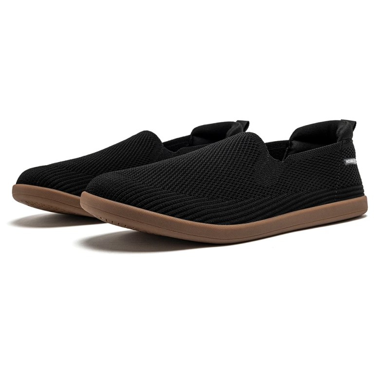 HOBIBEAR Women Slip on Shoes Wide Toe Box Barefoot Walking Sneakers Mesh Breathable Classic Minimalist Shoes for Female 5