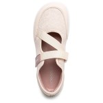 HOBIBEAR Wide Width Mary Jane Flats Women Barefoot Ballet Shoes Adjustable Hook Loop Lightweight Zero Drop Shoes 2