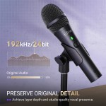 FIFINE USB/XLR Dynamic Microphone for Recording,Studio Handheld Mic with Desktop Stand for Vocal/Streaming/dubbing/Meeting-TANK2 2