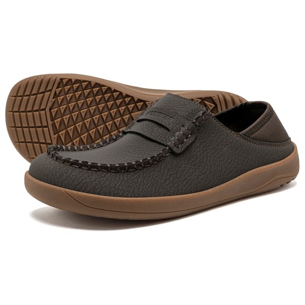 HOBIBEAR Women Barefoot Loafers Wide Width Slip on Lightweight Shoes Comfortable Artificial Leather Flats 3