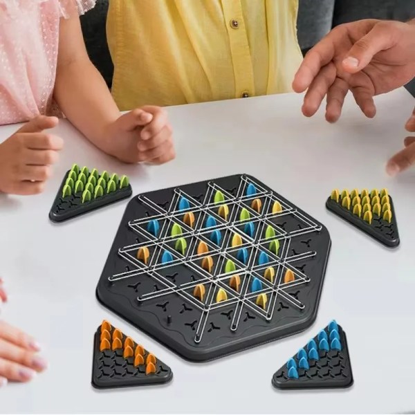 Triangle Chess Splendor Duel Board Game Strategy Game for Kids and Adults Fun Family Game Logic Chess Track Tables Game Toys 3