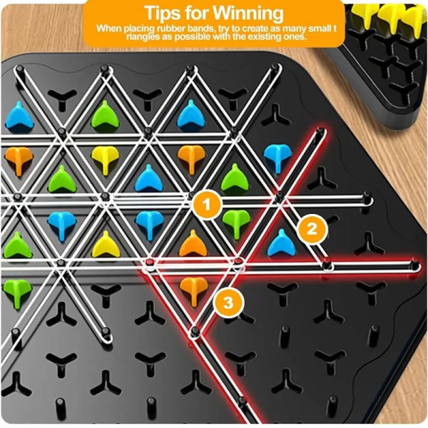 Triangle Chess Splendor Duel Board Game Strategy Game for Kids and Adults Fun Family Game Logic Chess Track Tables Game Toys 2