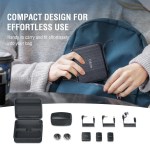 FIFINE M9 Wireless Lavalier Microphone,2 Pack Cordless Lapel Mic System for Vlog Recording,suit for iPhone/Android/Camera/Laptop 4