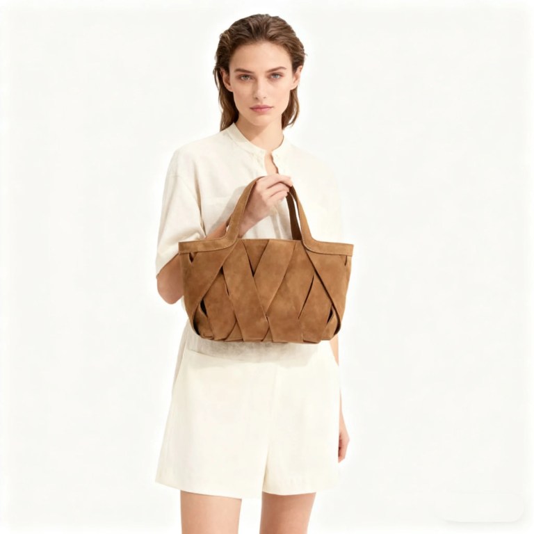 Luxury Faux Suede weave Solid Shoulder Bags High Quality Simple Versatile Fashion New Style Handbags for Women 2025 Hot 2
