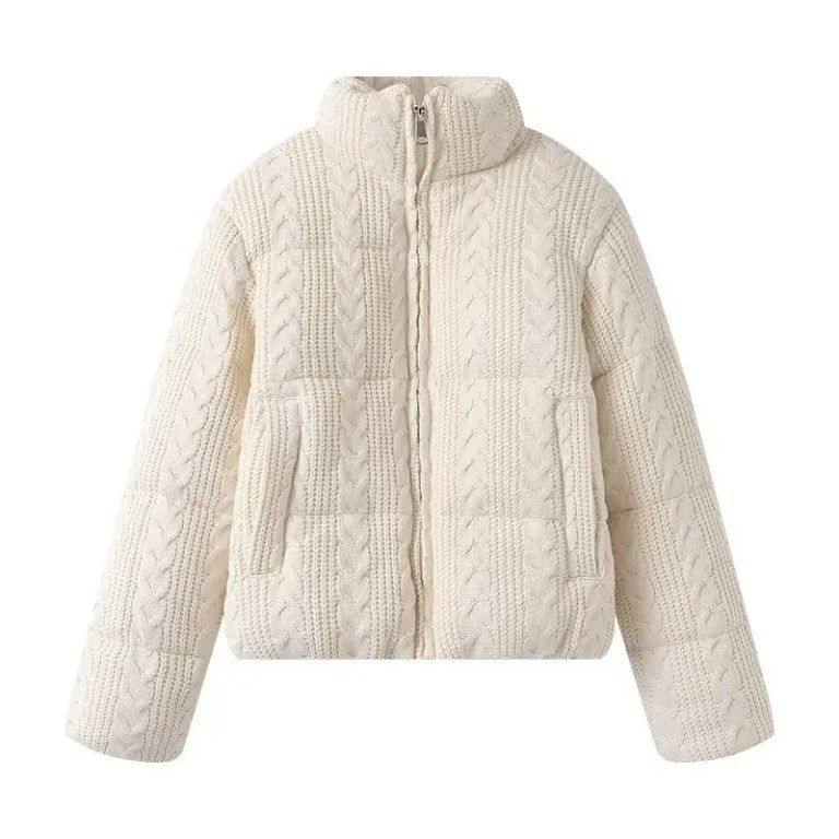 Jackets Women's Parkas Winter Coat Thick Warm Outwear Long Sleeve inszart Elegant Fashion With Zipper 2025 Casual Woman Jackets