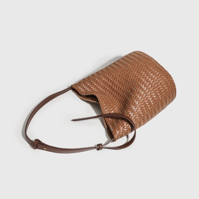 Handmade Weave Bucket Bags For Women Luxury Designer Handbags And Purses 2025 New In Vintage Casual Vacation Shoulder Crossbody 2