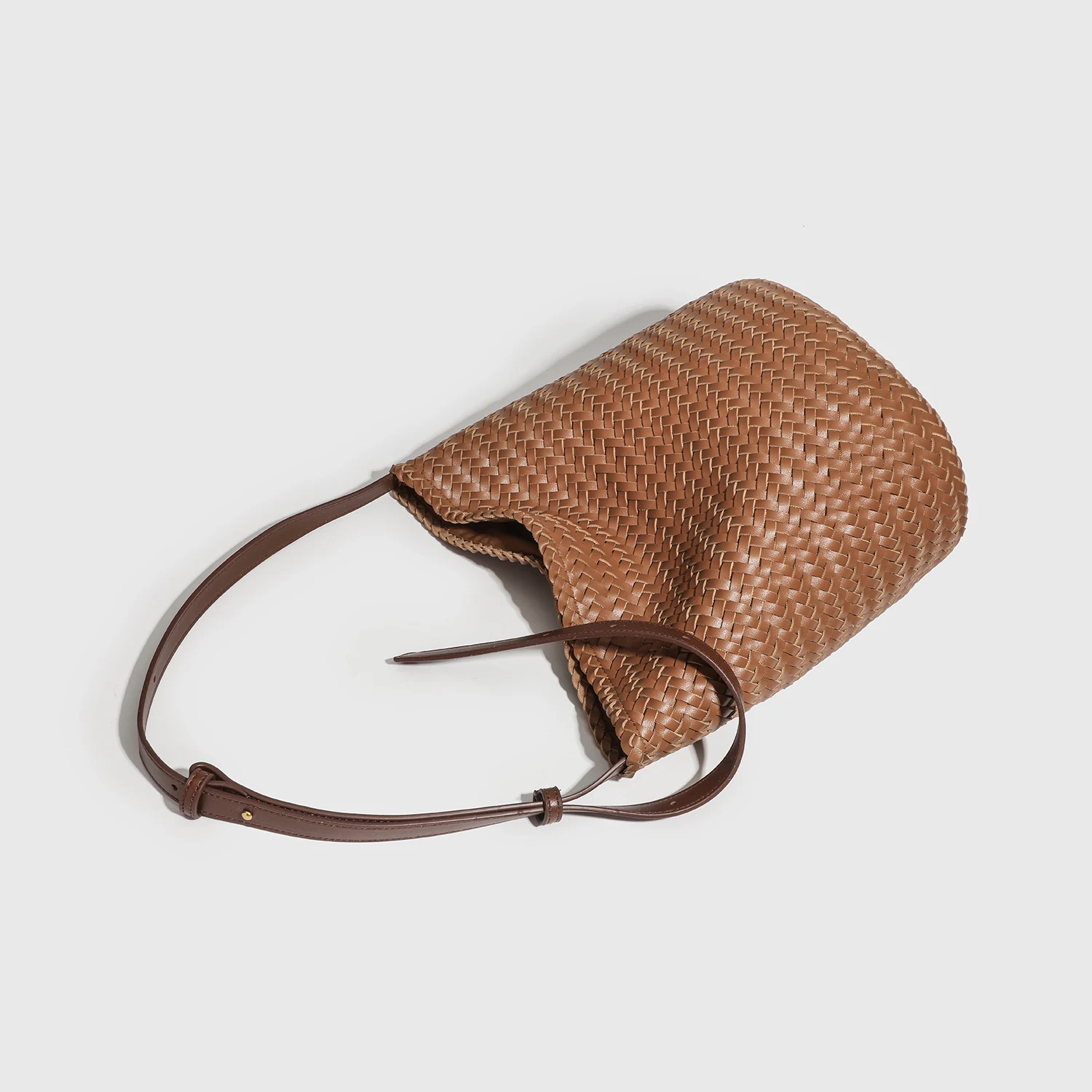 Handmade Weave Bucket Bags For Women Luxury Designer Handbags And Purses 2025 New In Vintage Casual Vacation Shoulder Crossbody 2