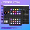 FIFINE D6 Mini Keyboard with 15 Customizable Macro Buttons, Trigger Actions via App， Custom Macros for OBS/Twitch/YouTube/VK 4