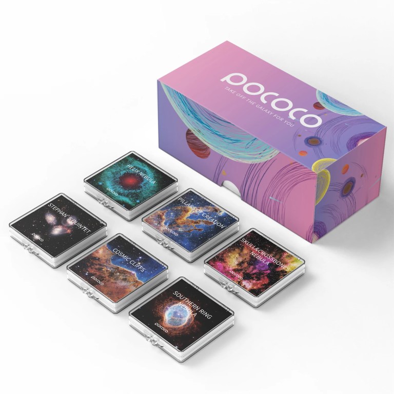 Fixed Star and Nebula - Discs for POCOCO Galaxy Projector, 5k Ultra HD, 6 Pieces ( No Projector )