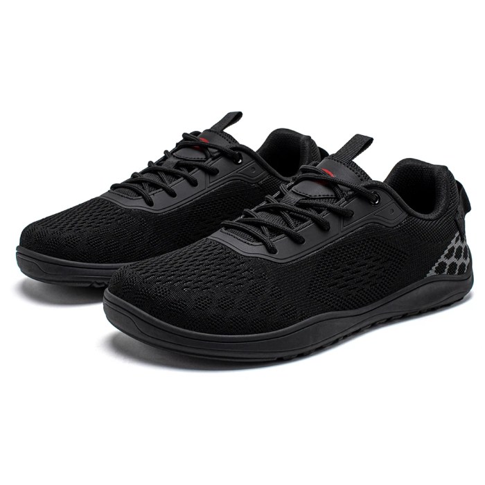 HOBIBEAR Knit Barefoot Shoes Unisex Zero Drop Wide Toe Sneaker Minimalist Breathable Causal Walking Shoes 3