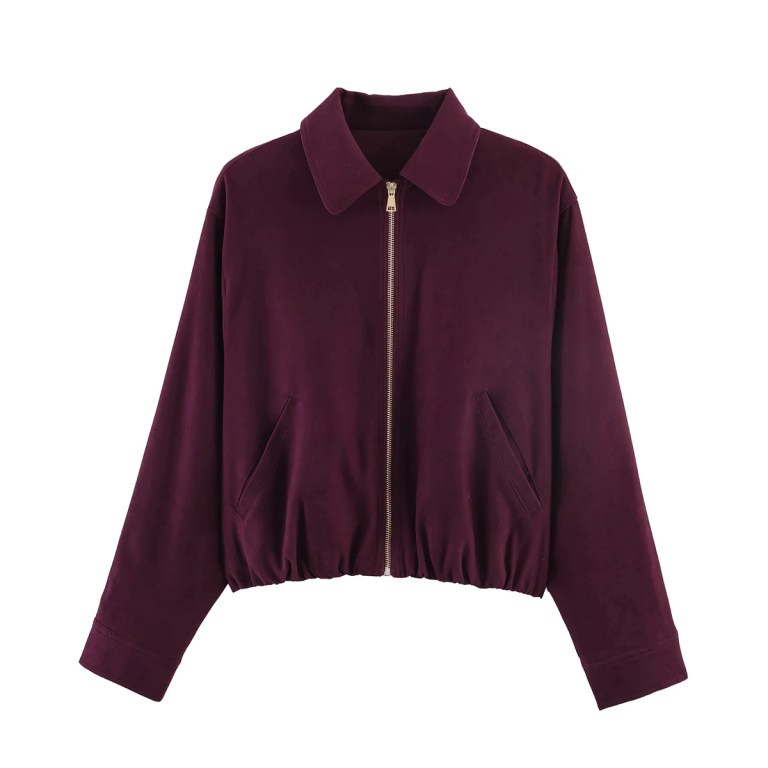 women\'s jackets solid coat woman bombers jackets 2026 long sleeve outwear with zipper jackets coat with pockets woman jacket top Women\\\'s Jackets Solid Coat Woman Bombers Jackets 2026 Long Sleeve Outwear With Zipper Jackets Coat With Pockets Woman Jacket Top