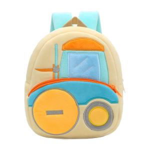 Children’s backpack with colourful tractor design