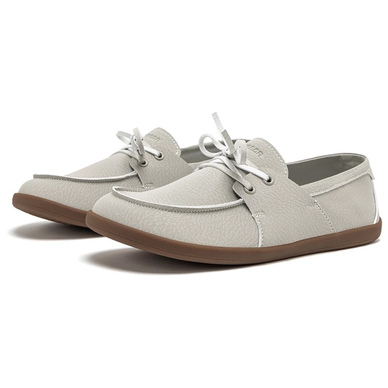 HOBIBEAR Women Wide Toe Loafers Barefoot Artificial Leather Slip on Shoes Lightweight Comfortable Flats Shoes 6