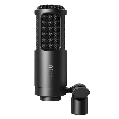 fifine k669d professional xlr microphone with metal body, studio mic for recording/podcast/voice over/asmr & streaming FIFINE K669D Professional XLR Microphone with Metal Body, Studio Mic for Recording/Podcast/Voice Over/ASMR & Streaming