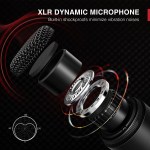 FIFINE K669D Professional XLR Microphone with Metal Body, Studio Mic for Recording/Podcast/Voice Over/ASMR & Streaming 2