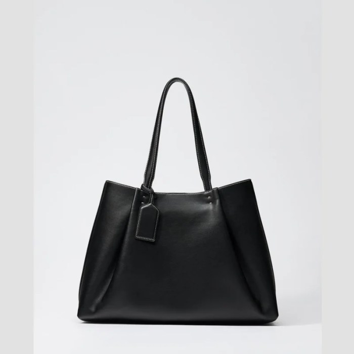 clip tote bag, fashionable top handle tote bag, solid color simple shoulder bag, luxury design handbags for women CLIP TOTE BAG, Fashionable Top Handle Tote Bag, Solid Color Simple Shoulder Bag, Luxury Design Handbags for Women 5