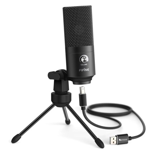 fifine usb condenser microphone for mac os/windows,metal cardioid laptop mic for recording,voice overs,streaming,meeting k669b FIFINE USB Condenser Microphone for MAC OS/Windows,Metal Cardioid Laptop Mic for Recording,Voice Overs,Streaming,Meeting-K669B