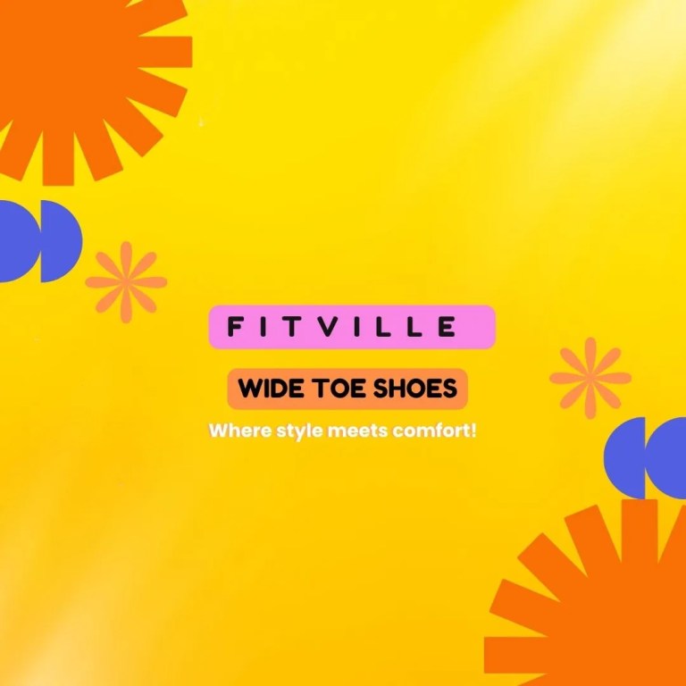FitVille Wide Toe Shoes: Style Meets Comfort