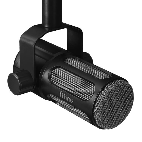 fifine xlr dynamic microphone for recording,all metal podcast mic for streaming,compatible with mixer/audio interface tank1 FIFINE XLR Dynamic Microphone for Recording,All Metal Podcast Mic for Streaming,Compatible with Mixer/Audio Interface-TANK1