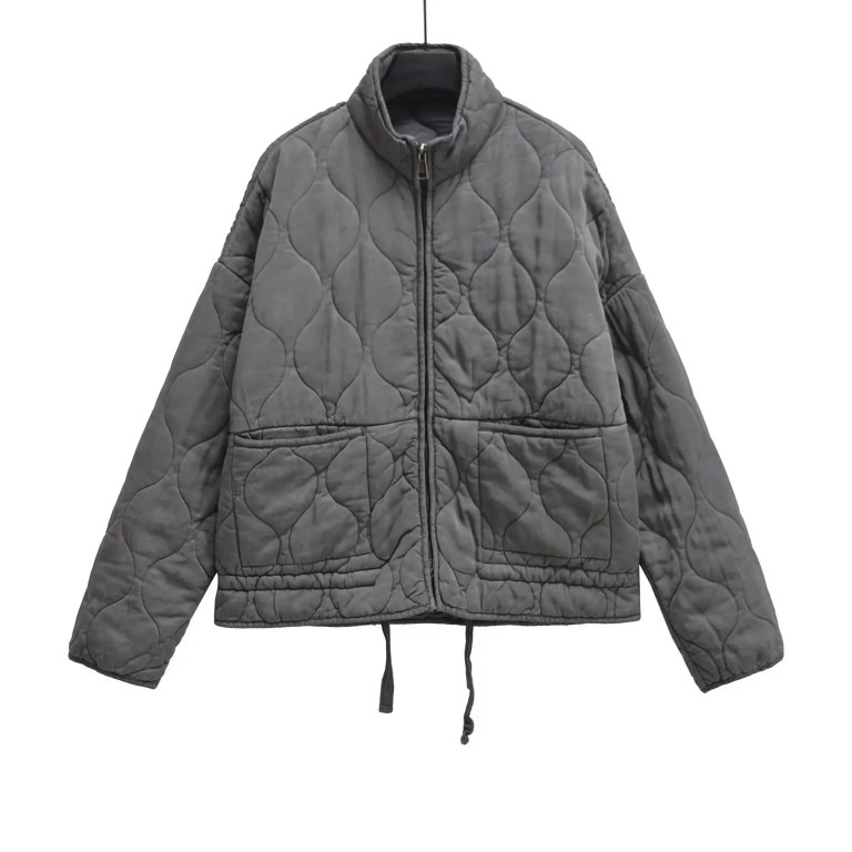 women's parkas jackets winter long sleeve coat solid outwear gray with pockets 2024 inszartrafaf jackets casual loose woman coat Women's Parkas Jackets Winter Long Sleeve Coat Solid Outwear Gray With Pockets 2024 inszartrafaf Jackets Casual Loose Woman Coat 1