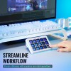 fifine d6 15 key programmable macro board for streaming, gaming & editing, customizable shortcut keyboard for obs/twitch/youtube FIFINE D6 15-Key Programmable Macro Board for Streaming, Gaming & Editing, Customizable Shortcut Keyboard for OBS/Twitch/YouTube 5