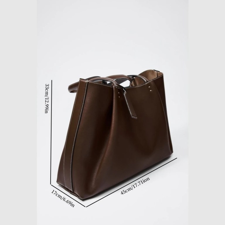 clip tote bag, fashionable top handle tote bag, solid color simple shoulder bag, luxury design handbags for women CLIP TOTE BAG, Fashionable Top Handle Tote Bag, Solid Color Simple Shoulder Bag, Luxury Design Handbags for Women 2