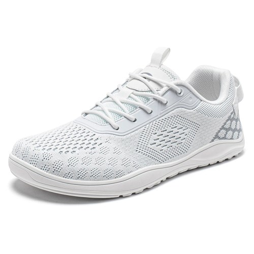 HOBIBEAR Knit Barefoot Shoes Unisex Zero Drop Wide Toe Sneaker Minimalist Breathable Causal Walking Shoes