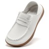 hobibear women barefoot loafers wide width slip on lightweight shoes comfortable artificial leather flats HOBIBEAR Women Barefoot Loafers Wide Width Slip on Lightweight Shoes Comfortable Artificial Leather Flats