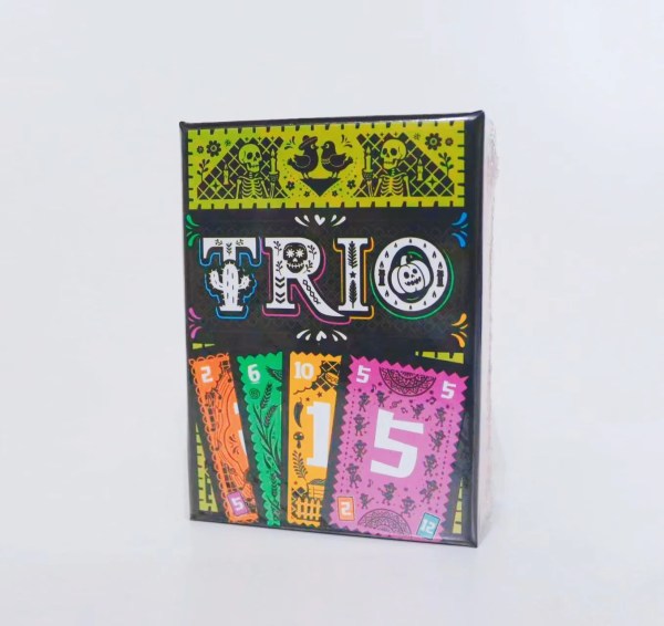 trio, family game, card game, on the recommendation list 2024 game of the year, 3 6 players, from 8+ years, 15 minutes Trio, Family Game, Card Game, on the Recommendation List 2024 Game of the Year, 3-6 Players, from 8+ Years, 15 Minutes