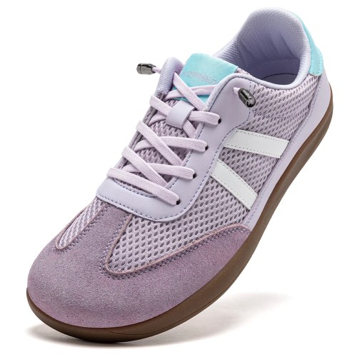 HOBIBEAR Women Men Wide Width Mesh Shoes Adjustable Slip On Sneakers Casual Retro Walking Shoes for Unisex