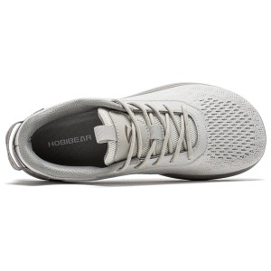 HOBIBEAR Knit Barefoot Shoes Unisex Zero Drop Wide Toe Sneaker Minimalist Breathable Causal Walking Shoes 5