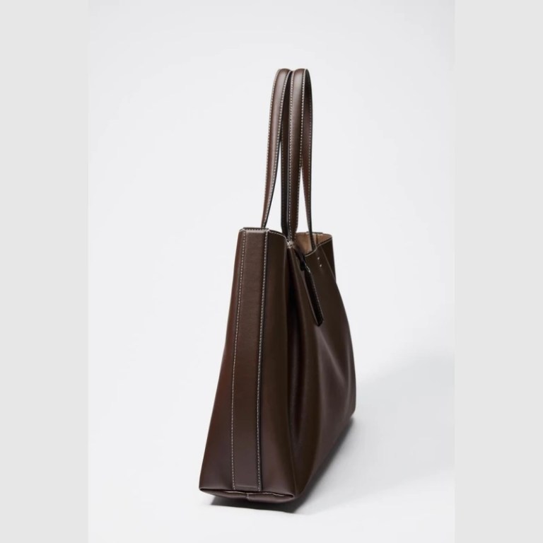 clip tote bag, fashionable top handle tote bag, solid color simple shoulder bag, luxury design handbags for women CLIP TOTE BAG, Fashionable Top Handle Tote Bag, Solid Color Simple Shoulder Bag, Luxury Design Handbags for Women 4
