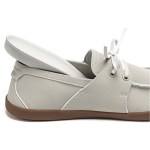 HOBIBEAR Women Wide Toe Loafers Barefoot Artificial Leather Slip on Shoes Lightweight Comfortable Flats Shoes 3