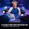 FIFINE SC8 Audio Mixer with RGB lighting & Voice Changer, XLR Mic Preamp, 3 EQ Modes, Plug & Play for Gaming/Streaming/Podcast 2